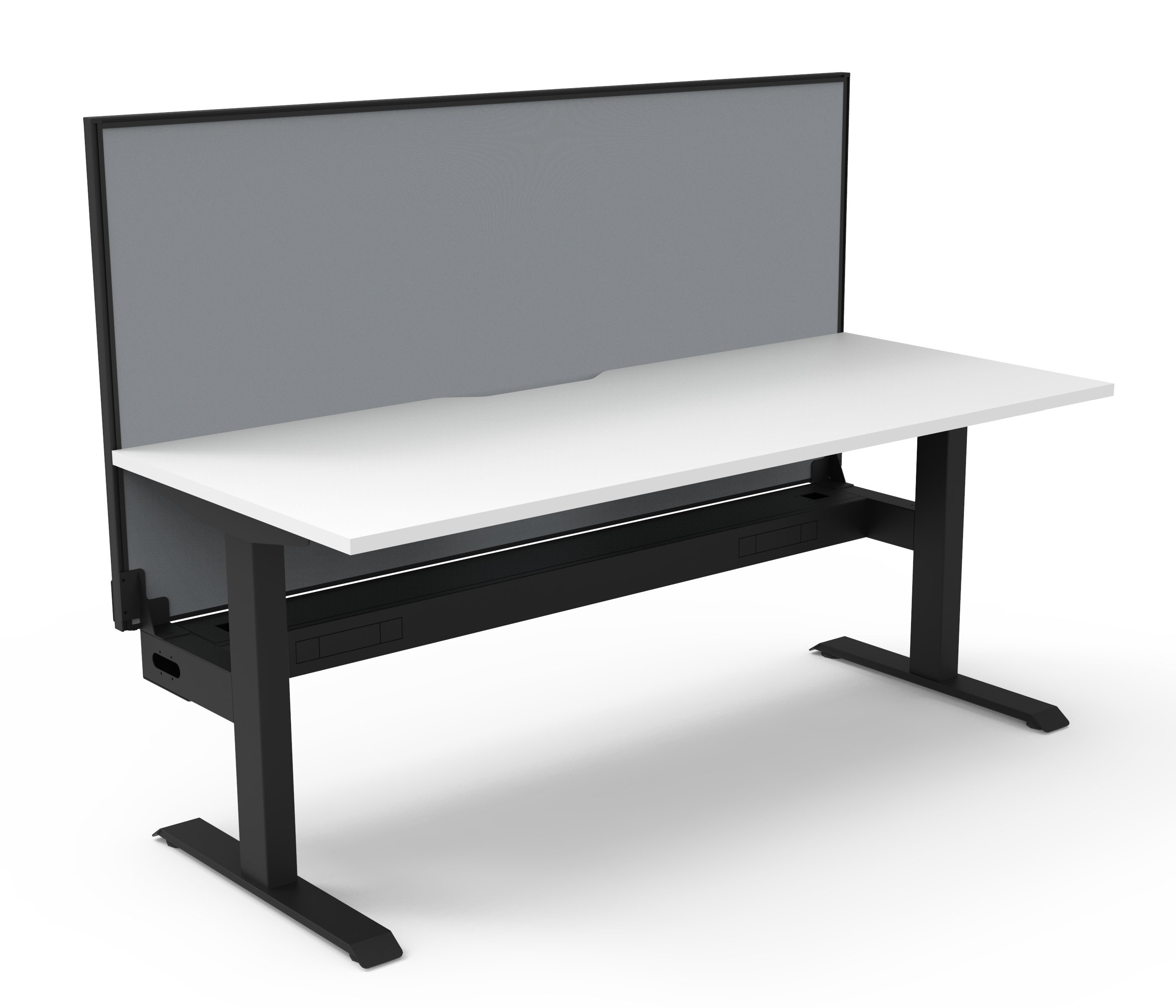 Boost Static 1 Person Workstation - With Screen